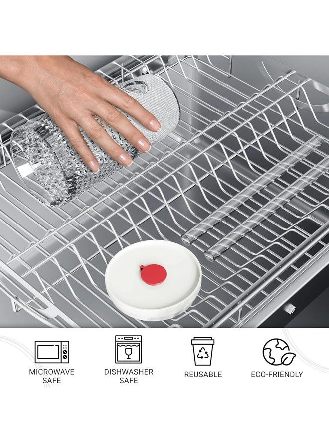 Osowake Glass Tumbler with Straw and Lid 22oz - Clear Iced Coffee Cup w，Vintage Design, Dishwasher Safe Glass Drinking Cups - Versatile Glass Coffee Tumbler for Smoothie Water Boba and More - Image 3