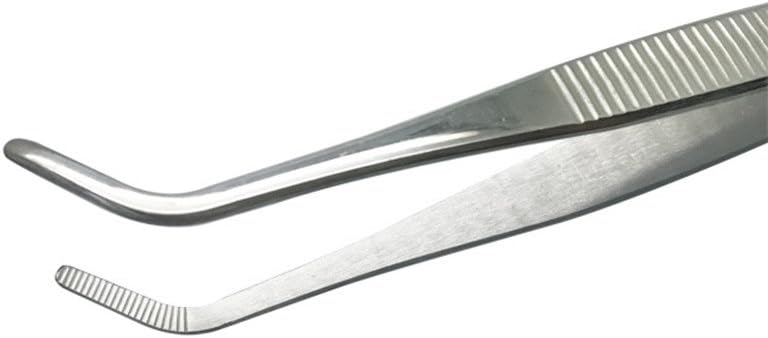 FRUTA 3-Piece Stainless Steel Precision Tweezers Set, 6.3 Inch Multi-Purpose Cooking Tweezers for Culinary, Medical, Beauty, Electronics, Craft, Jewelry, Watch, Laboratory, Reptile Feeding - Image 5