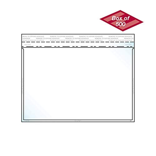 EnvyPak Envelope Crystal Clear Booklet Style 6" x 9", Permanent Tape (5.5″ x 8.5″ Insert Size) Holds Booklets, Catalogs and Brochures. - Box of 500 - Image 2