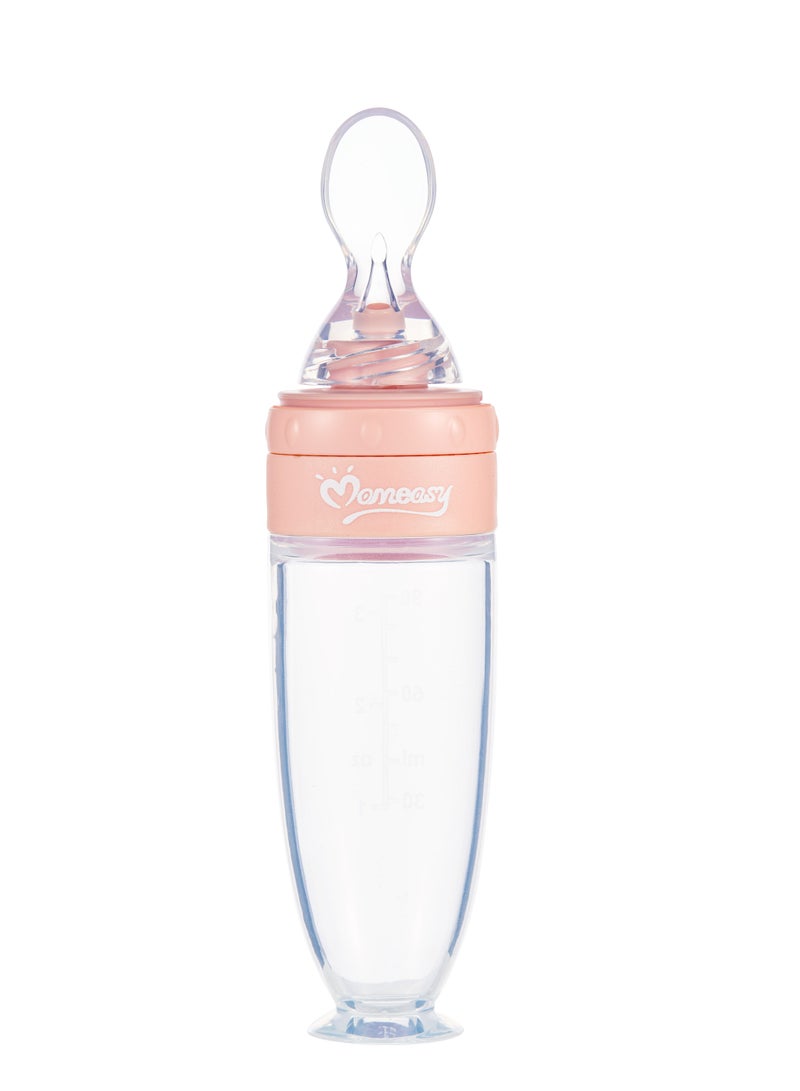 Momeasy Baby Silicone Squeeze Feeder with Spoon - Image 3