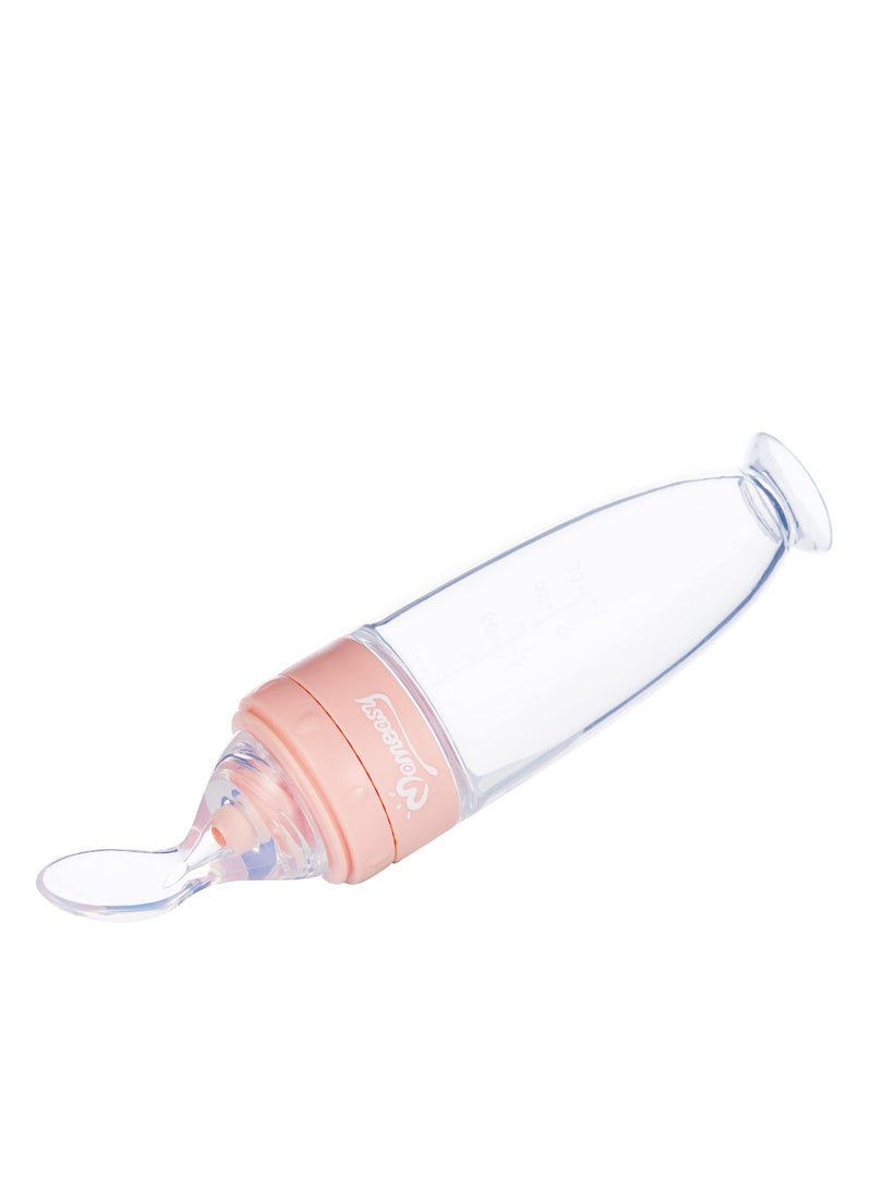 Momeasy Baby Silicone Squeeze Feeder with Spoon - Image 4