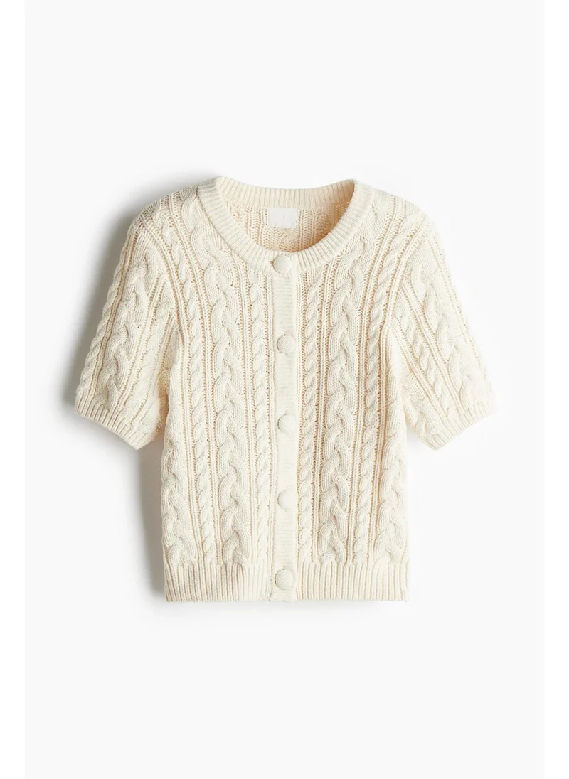 H&M Cable-knit cardigan