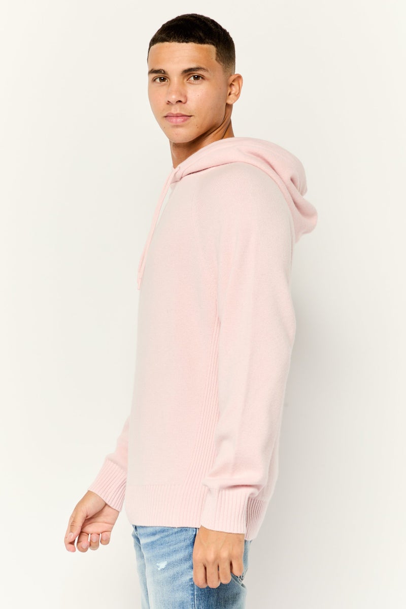 ESPRIT Men Solid Knitted Sweater, Pink - Image 3