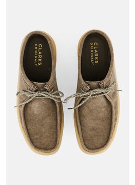 clarks Men Standard WallabeeCup Lo Lace Up Casual Shoes, Olive  - Image 3