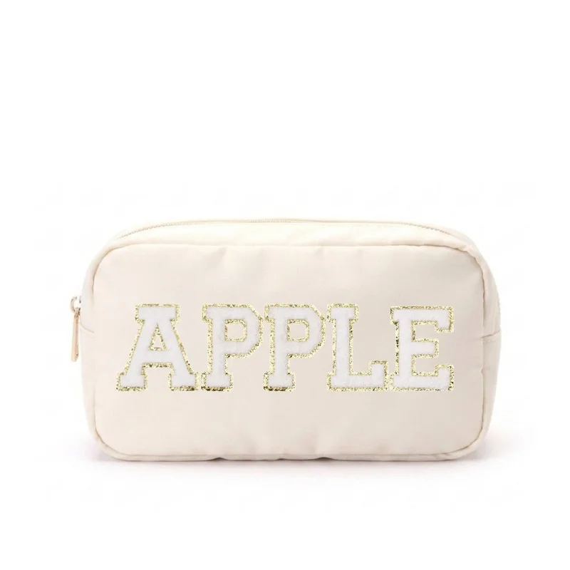 القبيلة السعيدة Medium Pouch, Cream