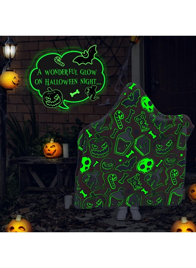 BORORO Halloween Blanket Pumpkin Plush Blanket Orange Soft Fleece Throw Blanket for Kids  - Image 5