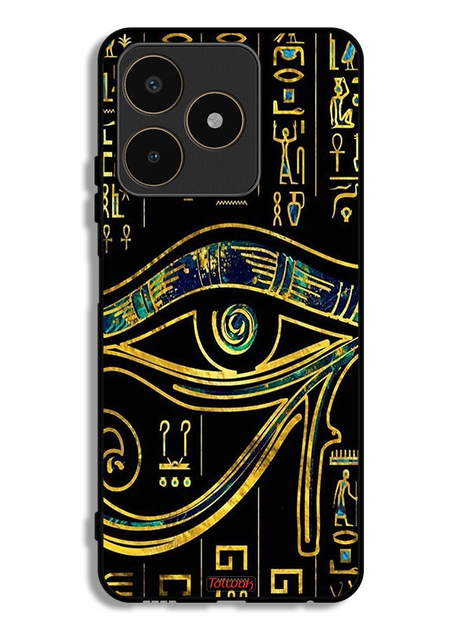 Tolwak Realme C53 Protective Case Cover Eye Artwork - Image 1