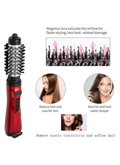 General Rotating Hair Brush 3-in-1 Hot Air Styler and Rotating Hair Dryer for Dry Hair Curl Hair Straighten Hair  - Image 2
