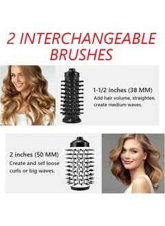 General Rotating Hair Brush 3-in-1 Hot Air Styler and Rotating Hair Dryer for Dry Hair Curl Hair Straighten Hair  - Image 4