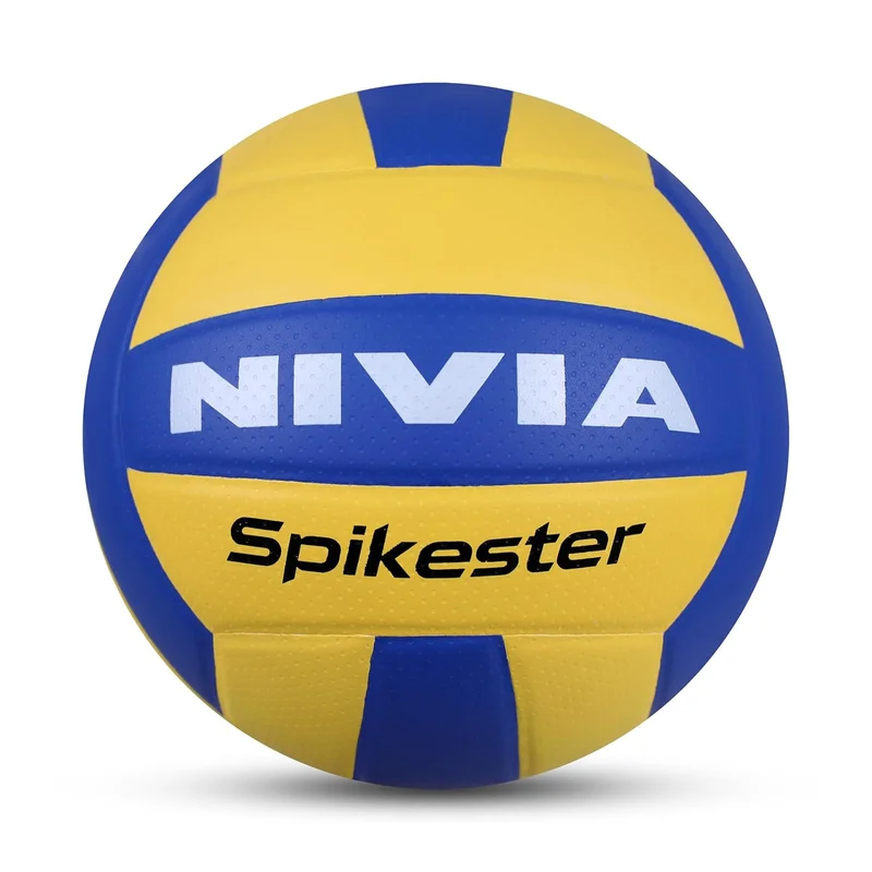 Nivia Nivia Spikester Volleyball - Yellow & Blue