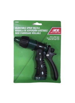 ACE Pistol Grip Adjustable Spray Nozzle Green and Black 15 cm 7290588 