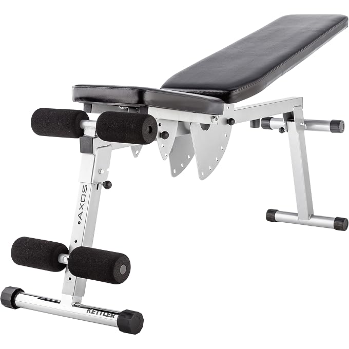 KETTLER Bench Axos, Universal Grey/Black, 07629800 - Image 3