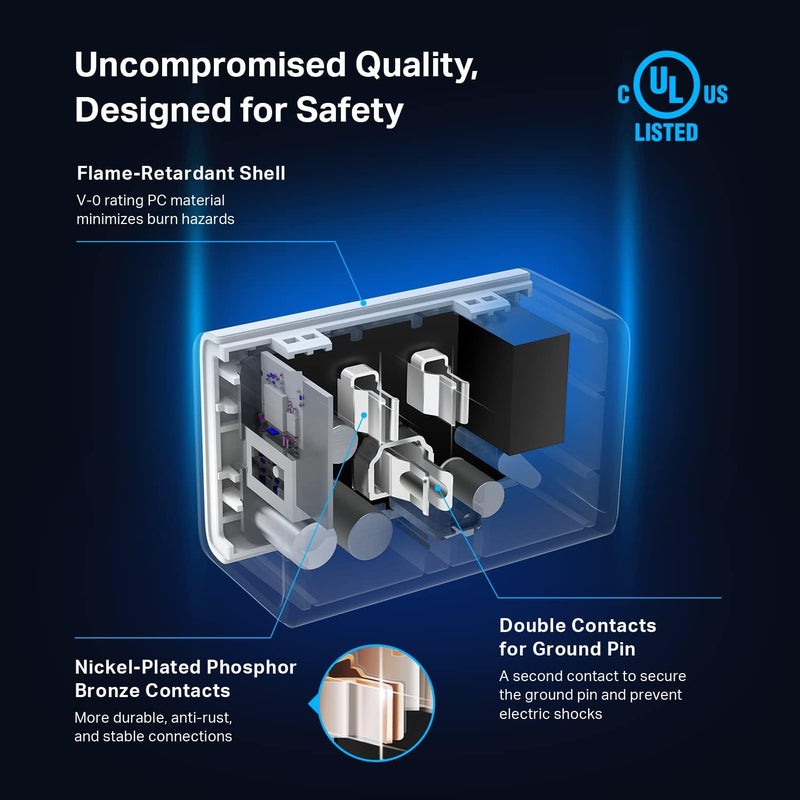 Kasa Smart Plug Ultra Mini 15A, Smart Home Wi-Fi Outlet Works with Alexa, Google Home & IFTTT, No Hub Required, UL Certified, 2.4G WiFi Only, 1-Pack(EP10), White - Image 5