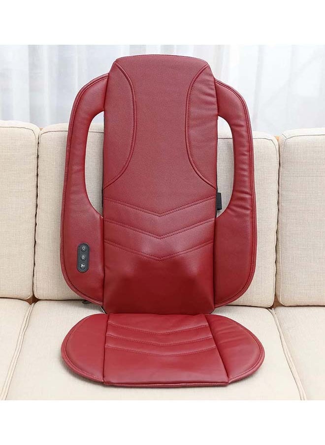 ARES - Foldable iCozy Cushion Shiatsu Back Massager Heat Therapy, Red - Image 1