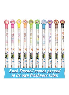 Scentco Party Smencils - Patented Gourmet Scented Graphite Hb #2 Pencils Made From Recycled Newspapers, 10 Count, Gifts For Kids, School Supplies  - Image 4