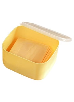 Plastic Refrigerator Storage Box, Cheese Container, Butter Block