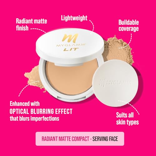 MyGlamm As Glamm As It Gets Makeup Kit (Pack of 4) | Full Makeup Set with Black Kohl Kajal, Compact Powder, 4 in 1 Liquid Lipstick Stack & Nail Polish | Perfect Makeup Gift Set For Women - Image 5