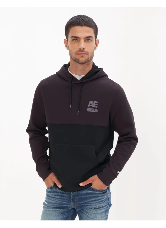 امريكان ايجل AE Active 24/7 Colorblock Hoodie