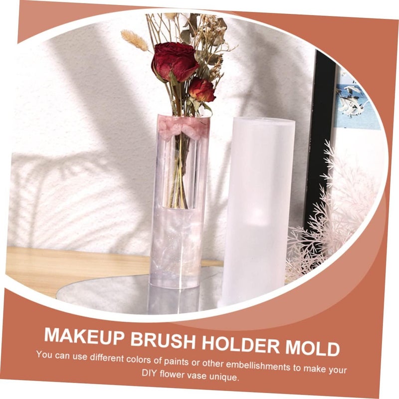 SMASOLO Cylinder Flower Vase Mold for DIY Flower Arrangement Easy to Use Portable Smooth Demoulding for Home Decor and Handmade - Image 4