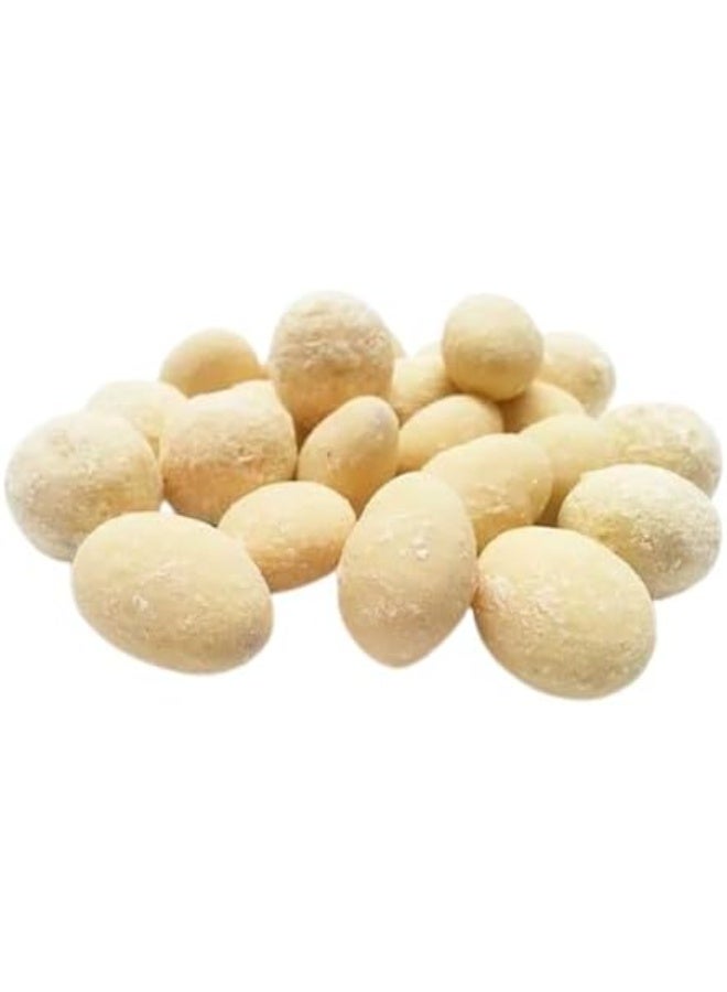 tamwenatelzekrayat White Coconut Dragees, 140g | Premium Crunchy Candy-Coated Coconut Bites | Sweet & Nutty Treat for Gifting, Parties & Everyday Snacking - Image 1
