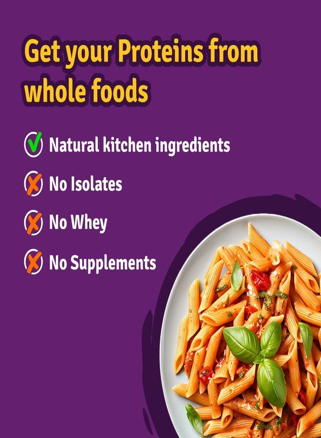 Prolicious Durum Wheat Penne Pasta | High Protein & High Fiber | Plant Based Protein | No Maida | 400g - Image 3