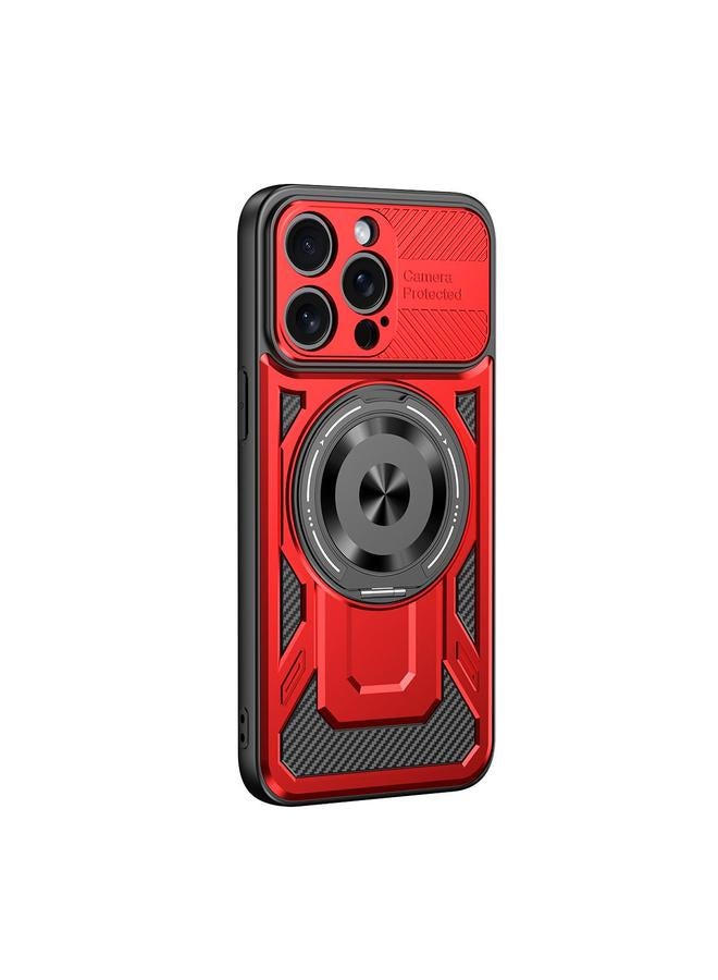 S-TOP Case For iPhone 13 Armor Rotating Holder MagSafe Phone Case - Image 2