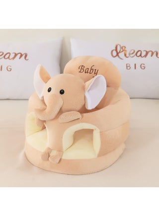 Oval brown elephant 45*45 finished sponge version
