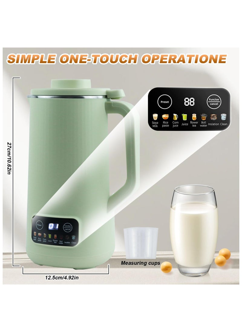 Generic - almond nut milk making machine, homemade almond soy milk, plant based milk, oat and dairy free drinks, multi automatic almond milk machine. - Image 1