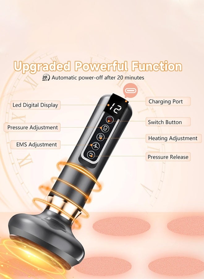 CMGTYYD Electric Cellulite Massager Machine - Handheld Vacuum Cavitation Body Sculpting for Legs, Thighs & Butt, Anti-Cellulite Fat Remover, Nordic Sculpt Massager - Image 3