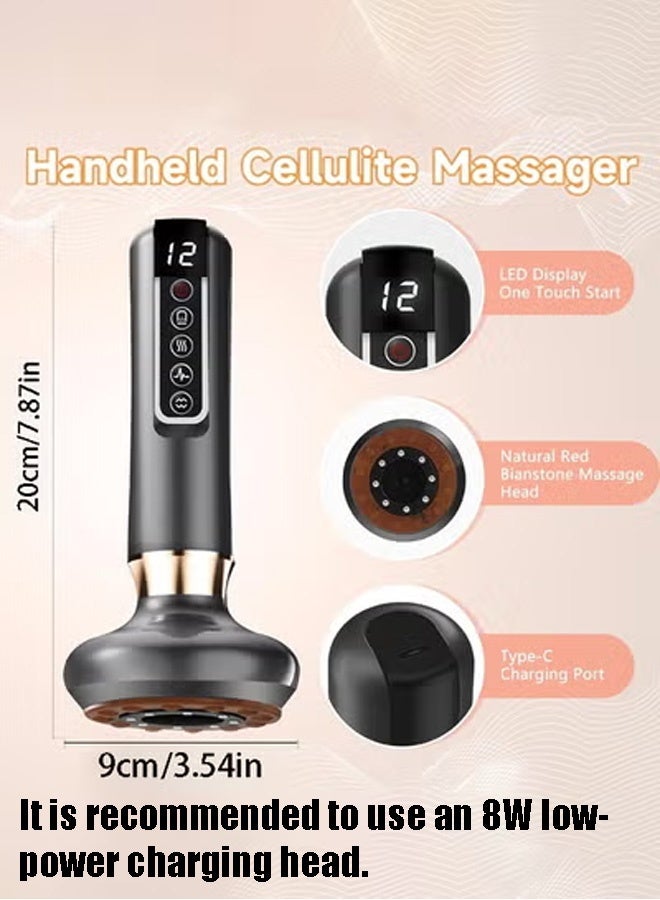 Intelligent negative pressure cupping massage device, featuring 12 adjustable suction modes, specifically designed for relaxation and therapeutic massage of the arms, legs, torso and back. - Image 2