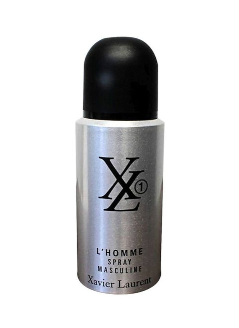 XL1 Silve r Body Spray LHomme E.D.T 150ML