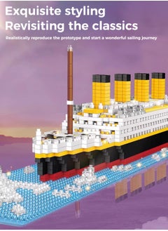 LOOPITYS 2035 Piece Micro Mini Blocks Set Titanic Model Building Block Kit Bricks Toy Ship Model Building Set Toys Tiny Particle Building Block Boat Gift for Adults and Kids  - Image 5