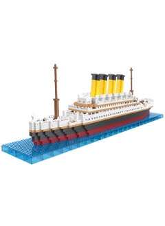 LOOPITYS 2035 Piece Micro Mini Blocks Set Titanic Model Building Block Kit Bricks Toy Ship Model Building Set Toys Tiny Particle Building Block Boat Gift for Adults and Kids  - Image 3