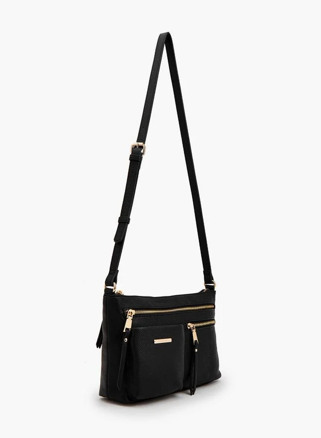 سيليست حقيبة كروس بودي جلد صناعي حبيبات