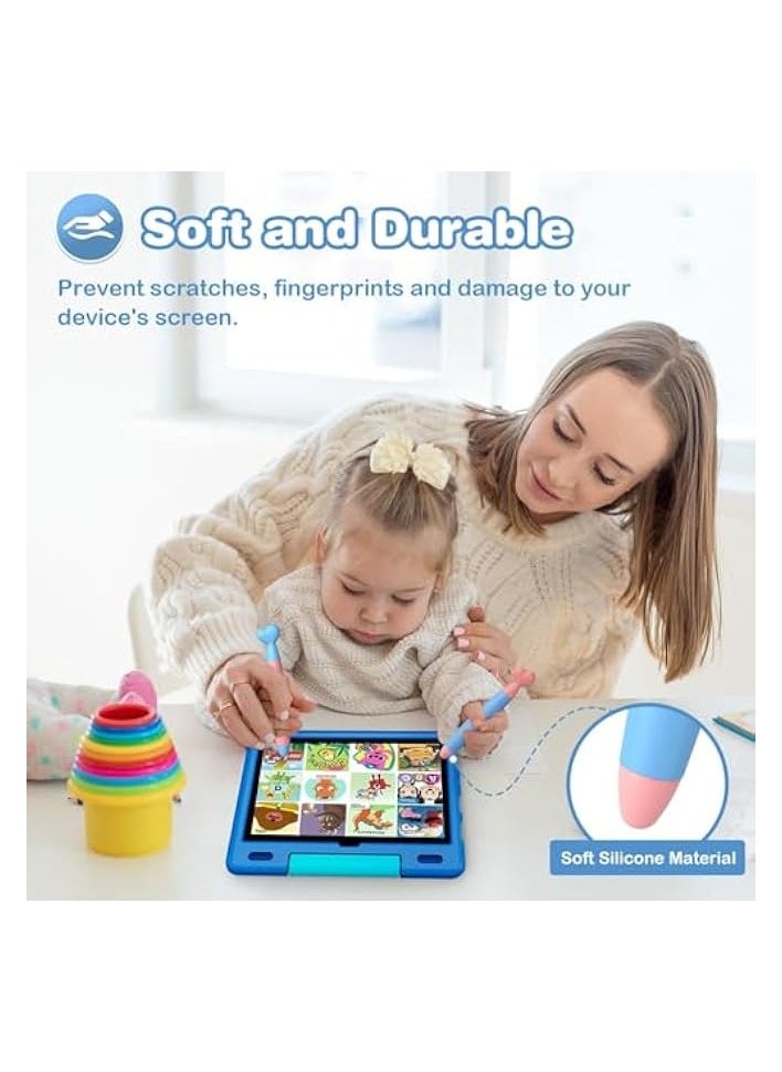 erorex Kids Stylus Pens for Touch Screens, Tablet Stylus Pen 2 Pack, with Durable Rubber Tips, Universal Touch Screen Capacitive Stylus, Compatible with iPad, iPhone, Kindle Fire Kids, Tablets  - Image 4