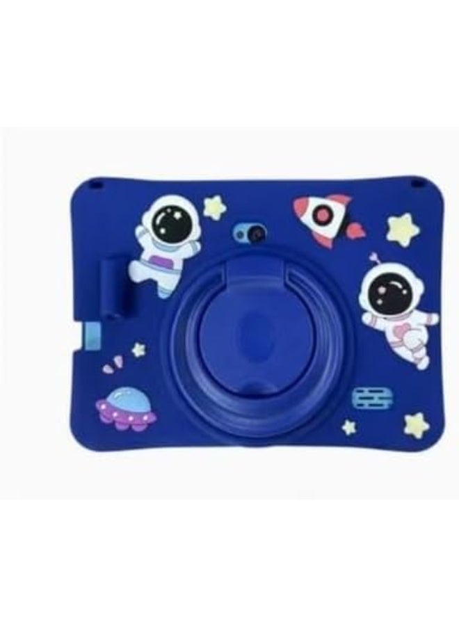Oteeto K3 Kids Tablet, 17.8 cm Display, 128GB Storage, 4GB RAM, Case, Wi-Fi includes Charger/Cable/Screen protector/Slicia gel Case/Sticker/Lanyard/Bracelet. (Blue)  - Image 3