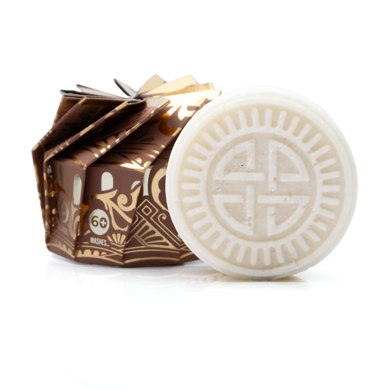 Viori Shampoo Bar - Aged Sandalwood - Shampoo for Men - Handcrafted with Scottish Islay and Whiskey Infused - Made from Natural Ingredients - Sulfate, Paraben, Cruelty, and Plastic-Free - Image 1