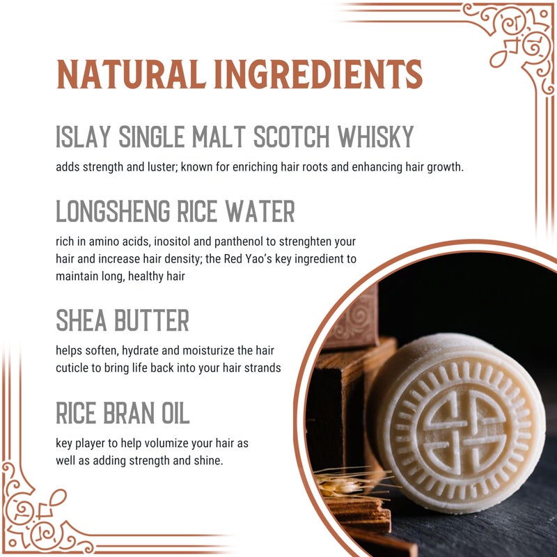 Viori Shampoo Bar - Aged Sandalwood - Shampoo for Men - Handcrafted with Scottish Islay and Whiskey Infused - Made from Natural Ingredients - Sulfate, Paraben, Cruelty, and Plastic-Free - Image 5