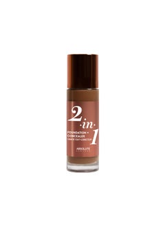 Absolute New York Absolute New York 2-in1 Foundation + Concealer (Cool Almond, 1.41 fl oz pack of 1) 