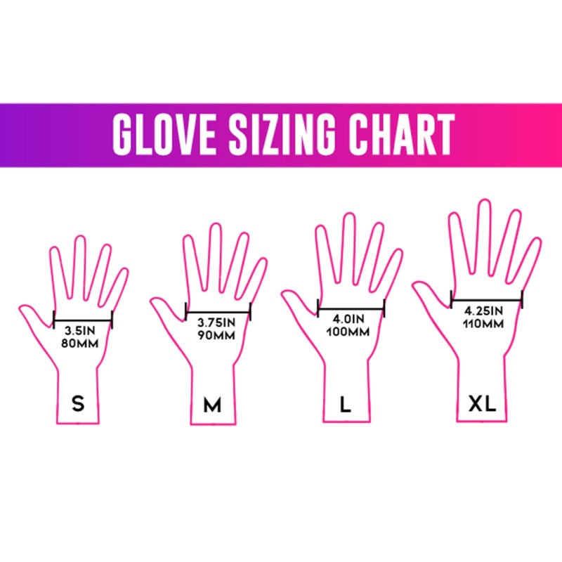 Colortrak Black Vinyl Gloves, Disposable, Latex-Free & Powder Free (200 Count) Single-Use for Chemical Processing - Image 4