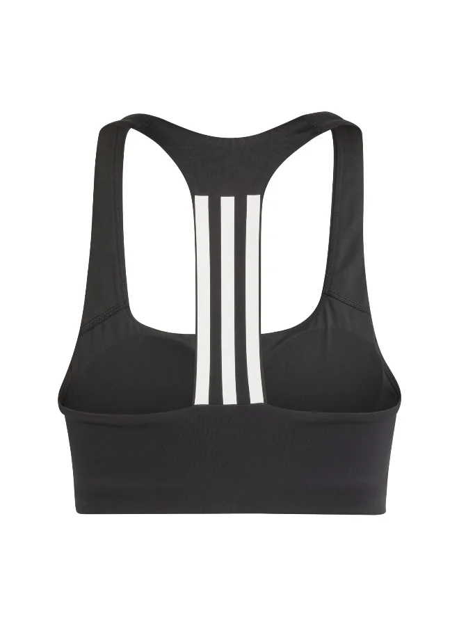 adidas Adidas Pwim Bra Black Workout Bra - Medium Support Bra For Women