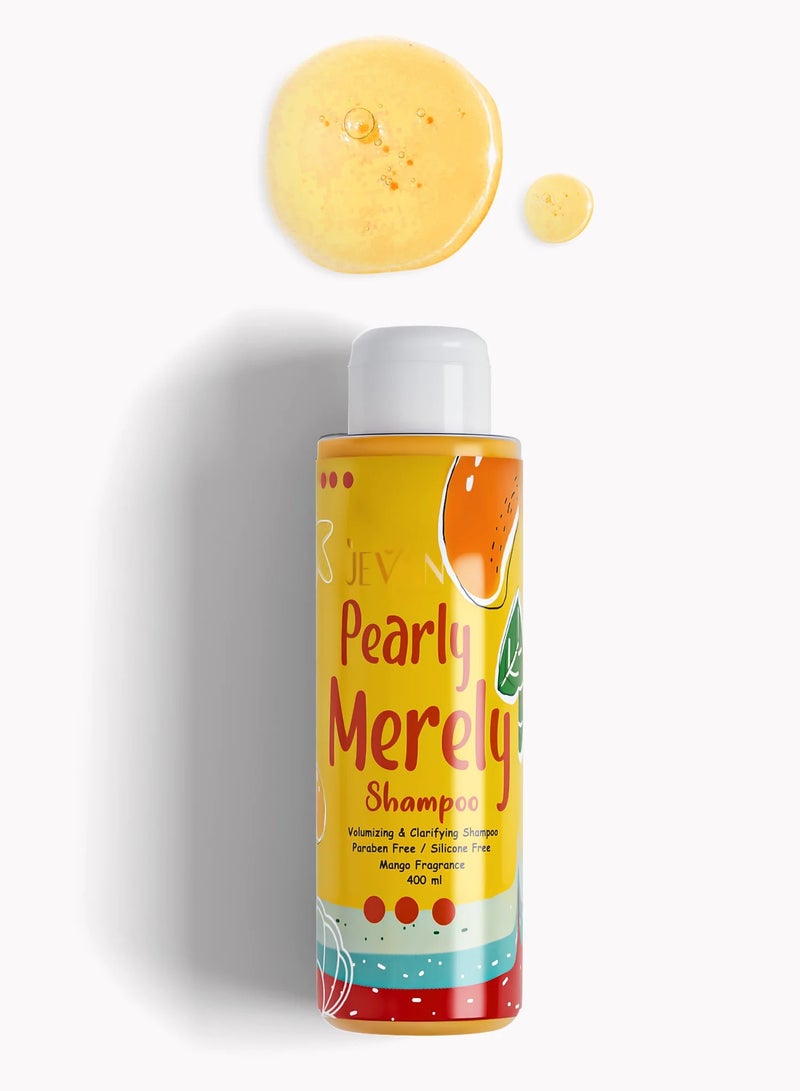 JEVAN Pearly Merely Oily Hair Shampoo | 400ML  - Image 2