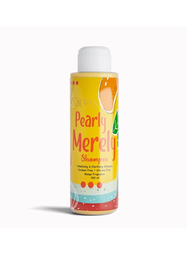 JEVAN Pearly Merely Oily Hair Shampoo | 400ML  - Image 1