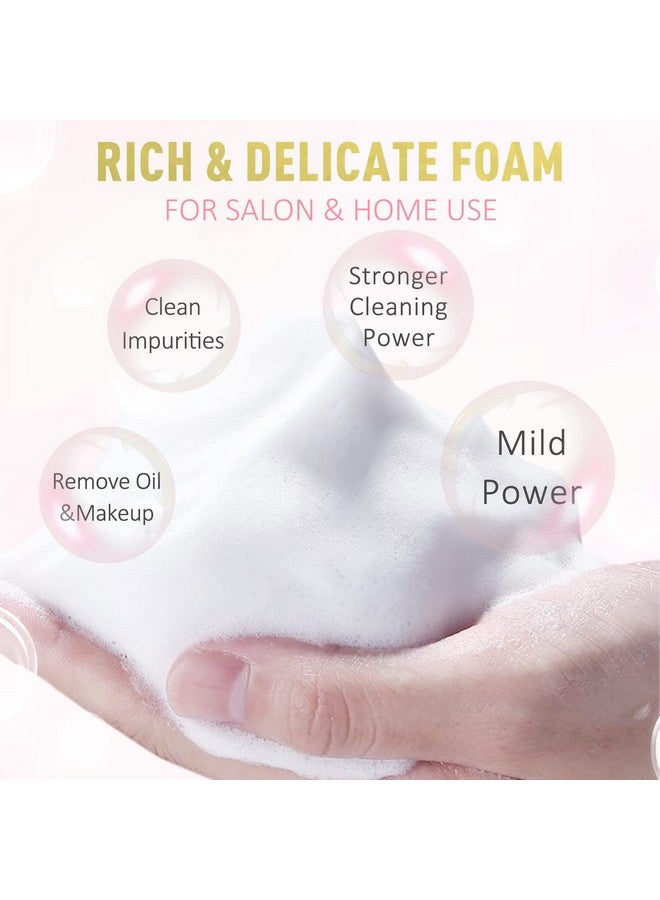 EMEDA Lash Shampoo Kit - 3.38 fl.oz / 100ml Gentle Foam Lash Cleanser, Oil-Free Cleaning for Wash Extension/Natural Eyelash Bath with Rinse Bottle Brush - Image 3