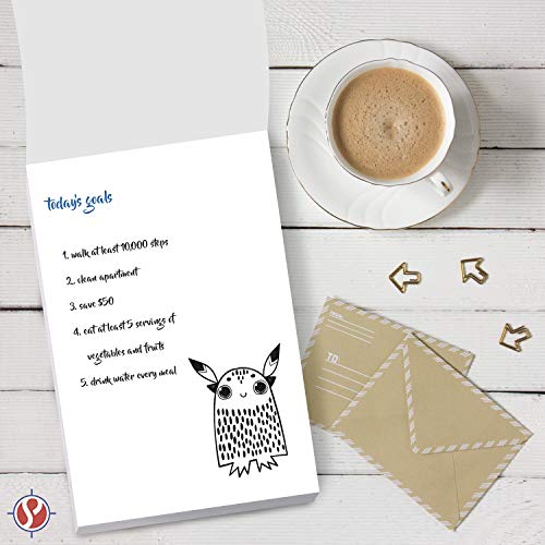S Superfine Printing Half Letter Size - 8.5 x 5.5 Inches Copy Paper, White Memo Sheets, 20lb Paper, 500 Sheets Per Pack (8.5 x 5.5) - Image 4