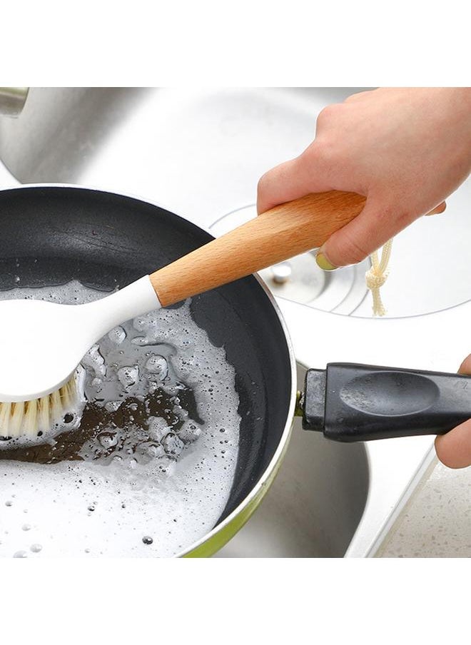 Pot Cleaning Brush Long Handle Versatile Efficient Cleaning Bowl Pot Scrubber Washing Brush for Home Kitchen