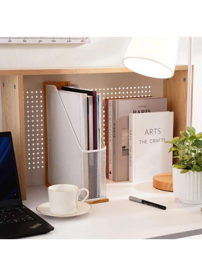 Pan Home Spectrum File/Magazine Holder 9x26.5x33cm - White - Image 1