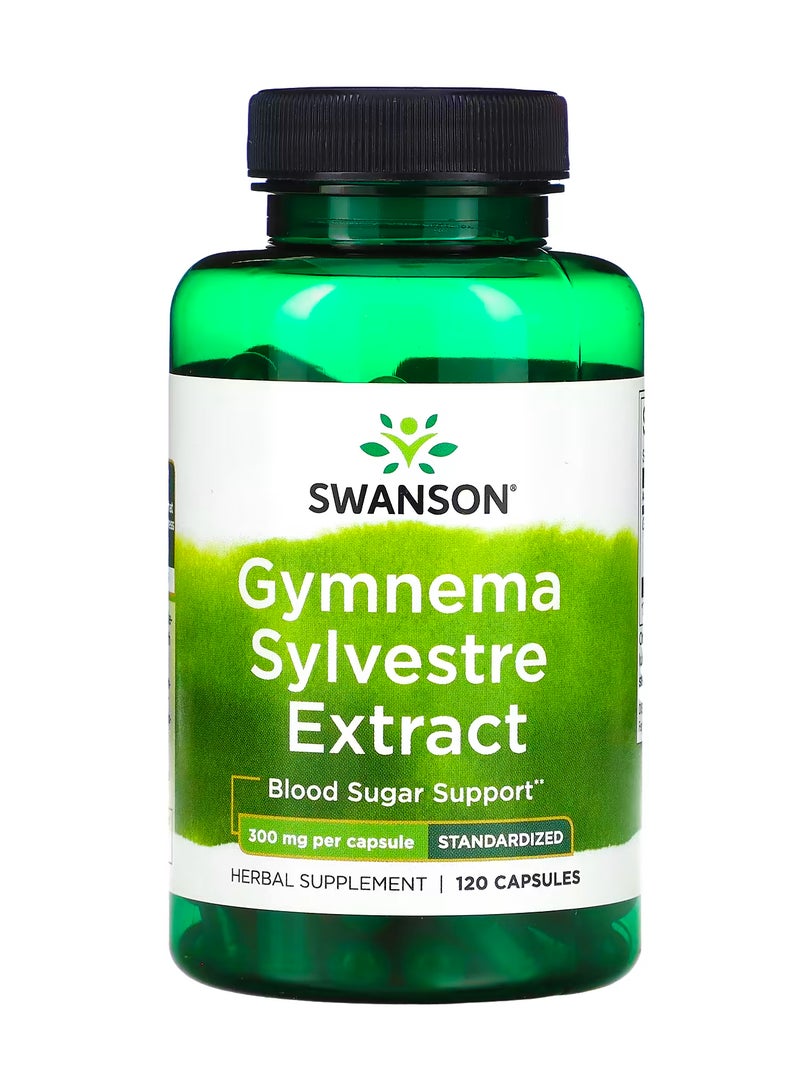 سوانسون مستخلص جيمنيما سيلفستر  300 ملجم  120 كبسولة