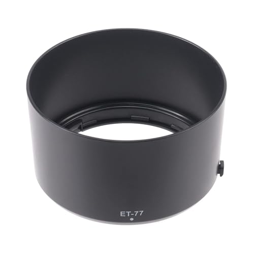 Hanumex ET-77 Lens Hood for Canon RF 85mm F2 Macro is STM Lens - Reversible Lens Hood for EOS R6, R5, RP, R Cameras, Compatible with Filters & Lens Caps, Replacement for Canon ET-77 Hood - Image 1