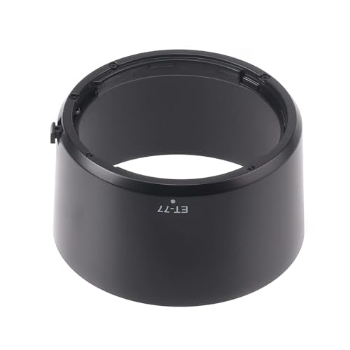 Hanumex ET-77 Lens Hood for Canon RF 85mm F2 Macro is STM Lens - Reversible Lens Hood for EOS R6, R5, RP, R Cameras, Compatible with Filters & Lens Caps, Replacement for Canon ET-77 Hood - Image 2